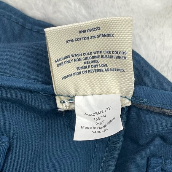 Magellan Happy Camper Shorts Women's‎ Plus Size 16 Cotton, Nautical Anchor Print - Picture 7 of 11